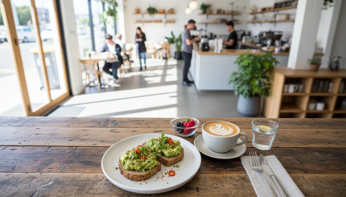 Gluten free cafes Auckland brunch spread