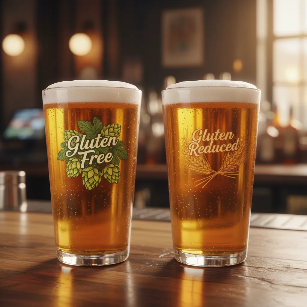 Comparison of Gluten Free vs Gluten Reduced Beer
