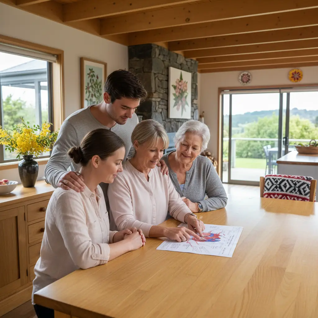 Explaining the medical reality of Coeliac disease to family members