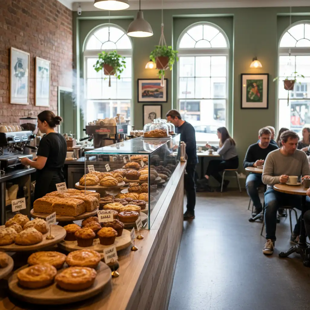 Gluten free Wellington cafe display cabinet