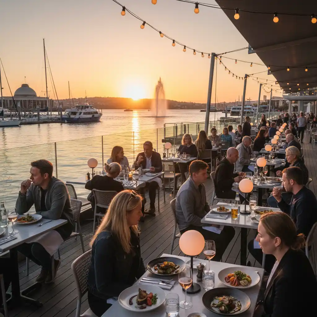 Dining at gluten free restaurants Wellington waterfront