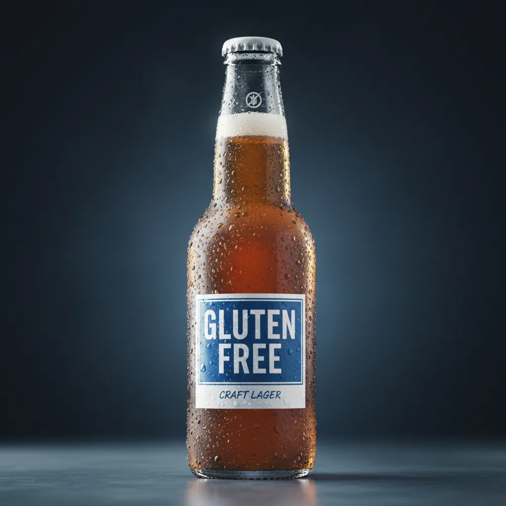 Gluten Free Beer Bottle Label NZ