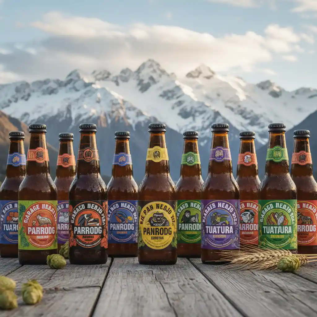 New Zealand Craft Beer Selection