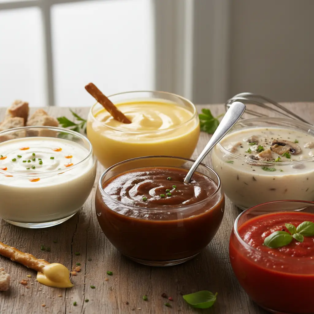 Sauces and gravies that may contain modified food starch