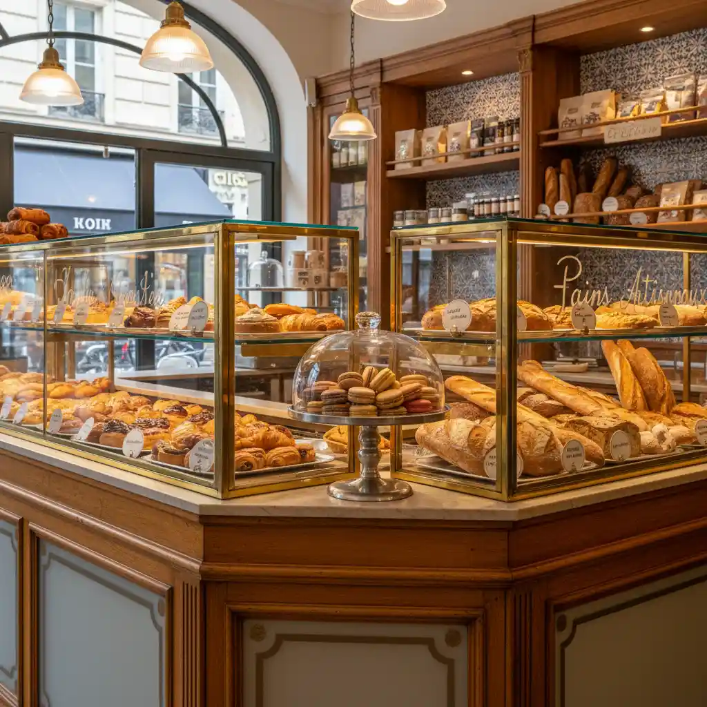 French bakery with dedicated gluten free section
