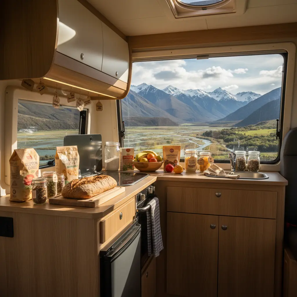 Gluten-free travel and campervan cooking in NZ
