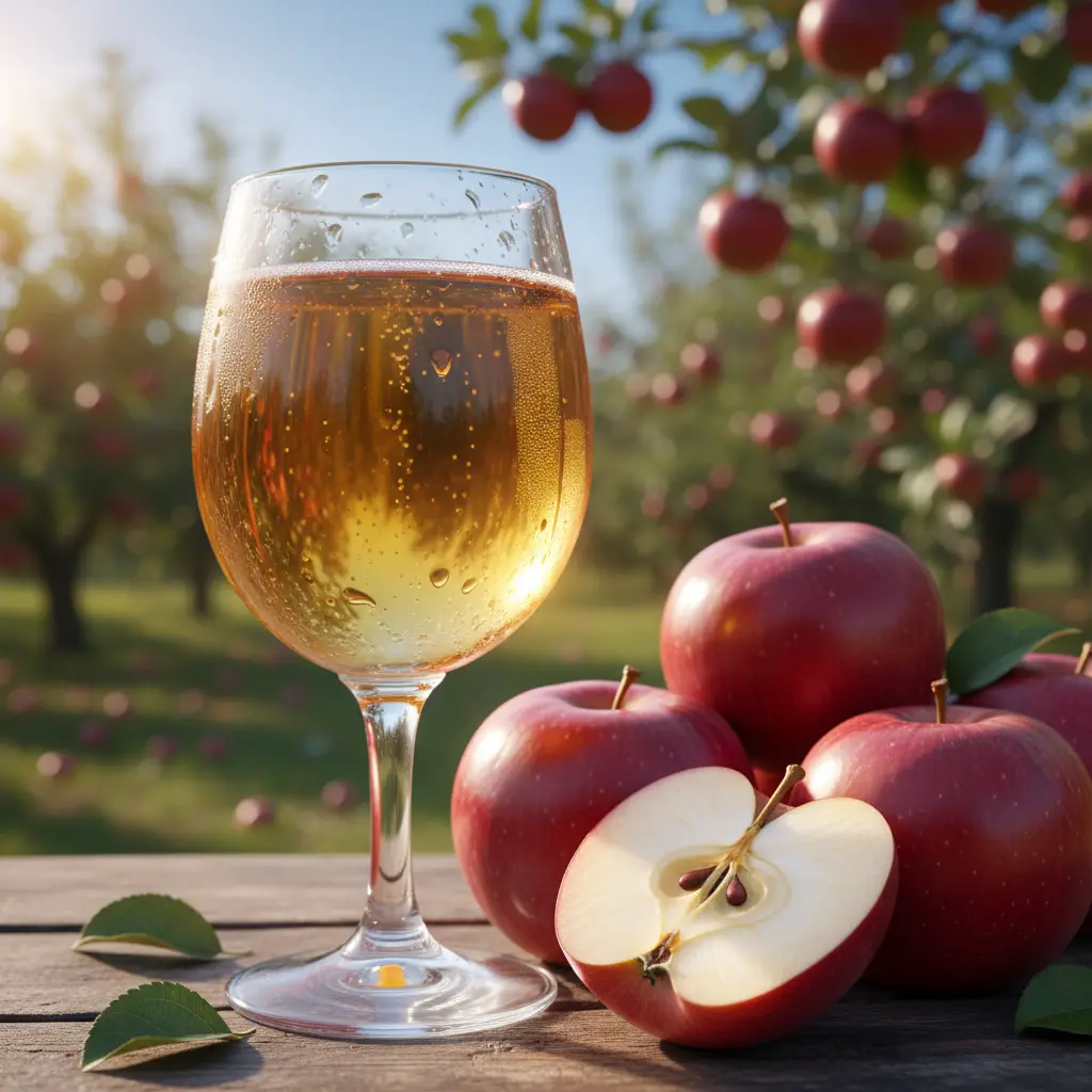 Fresh New Zealand Apple Cider