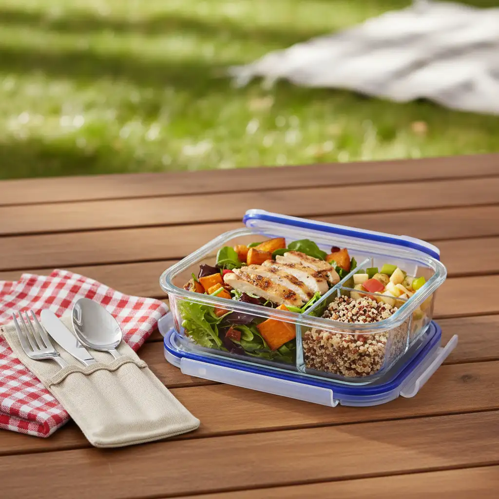 Packed gluten-free meal for Thanksgiving travel