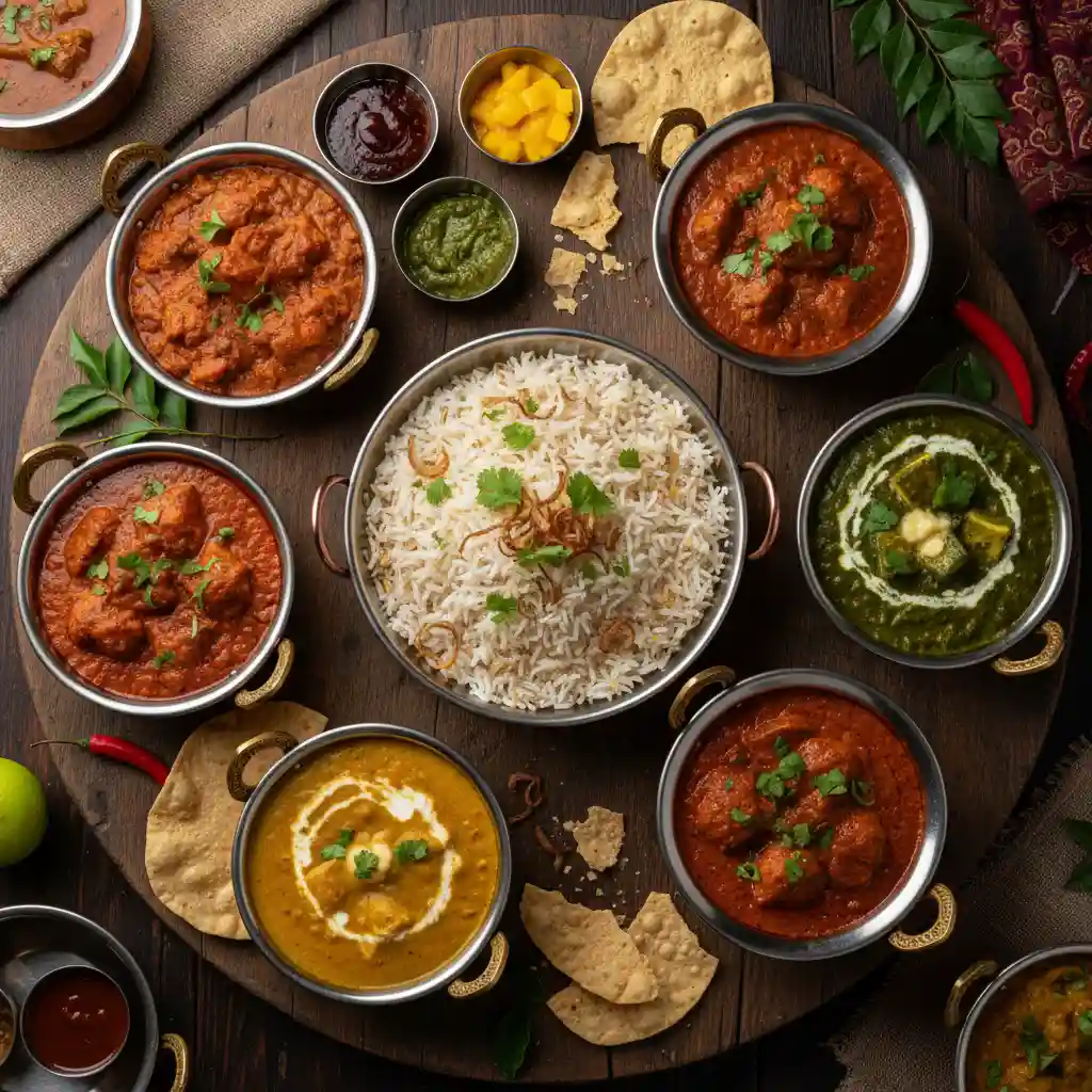 Indian cuisine offering low-risk gluten-free dining options