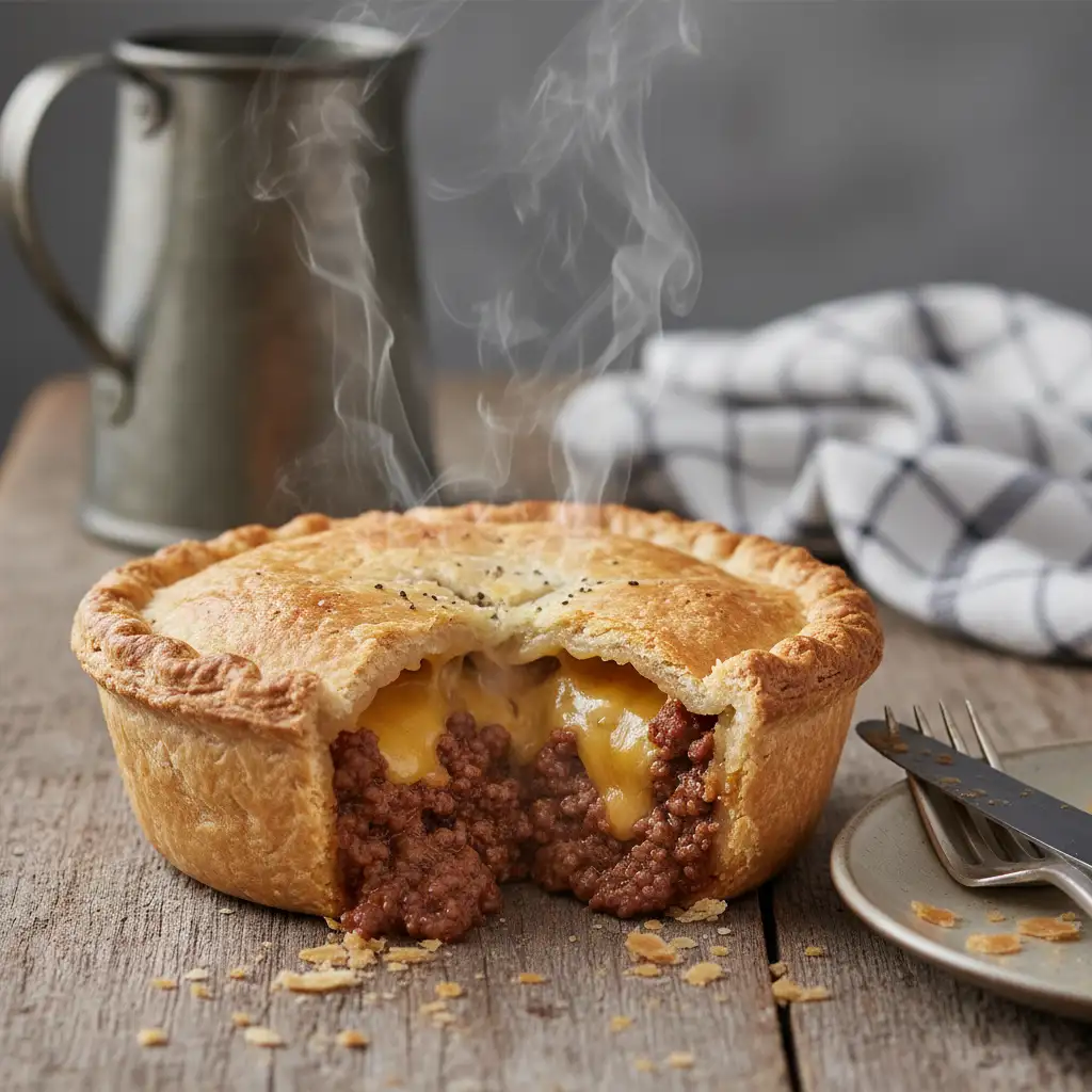 Gluten-free New Zealand meat pie