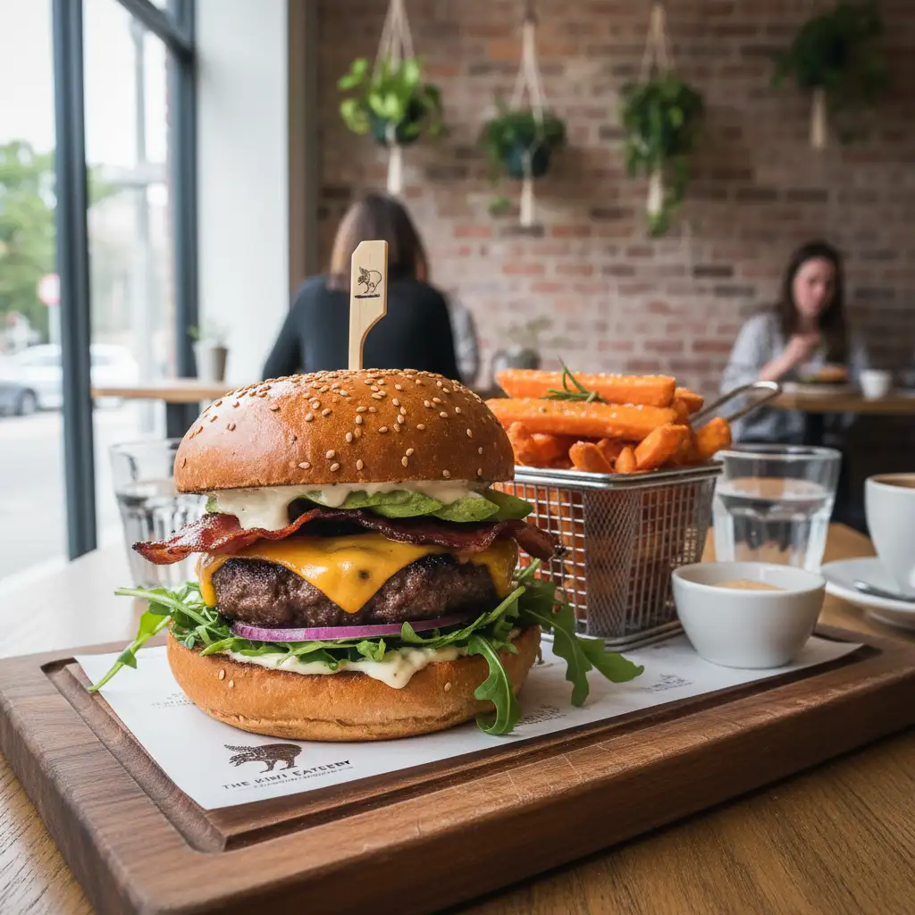 Gluten free burger dining out New Zealand