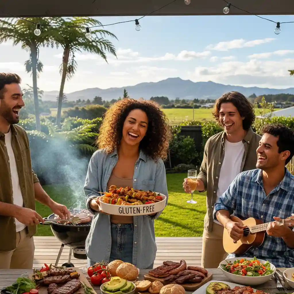 Socializing with Coeliac Disease at a Kiwi BBQ