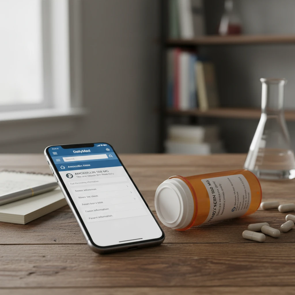 Using DailyMed to check drug ingredients